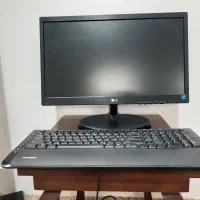 مانیتور ۲۰ اینچ و صفحه کلید