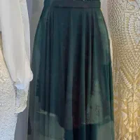 لباس مجلسی زنانه سبز زمردی
