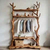 اجرای شلف جاکفشی و رگال لباس پاپیه ماشه