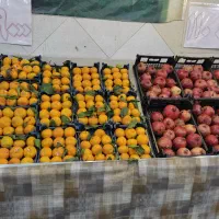 وسایل و طبق میوه فروشی