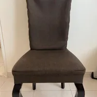 دو عدد صندلی غذاخوری چوبی