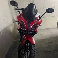 موتور RS 200 قرمز مدل ۱۳۹۵ سالم و آماده استفاد