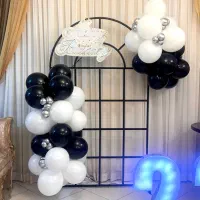 بادکنک تولد بادکنک ارایی سیاه سفید