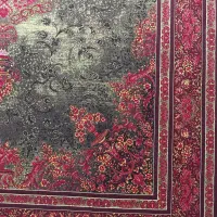 فرش لیلی،رنگ سبز لاکی ماچال ۱۲۰۰شانه تراکم ۳۶۰۰|فرش|بوشهر, |دیوار