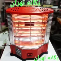 بخاری هیتر برقی۳ شعله المنت فندار فن دار ابر استار|بخاری، هیتر، شومینه|شهریار, شهریار|دیوار