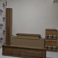 سرویس خواب چوبی کامل ۶ تکه دونفره|تخت و سرویس خواب|تهران, حر|دیوار