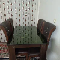 میز نهارخوری|میز و صندلی غذاخوری|خاوه, |دیوار