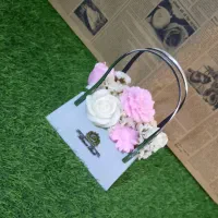 شمع دست سازباکس کیف عروس یلدایی تولدسوپرایزکادویی|صنایع دستی و سایر لوازم تزئینی|ری, منصوریه منگل|دیوار