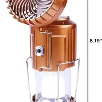 چراغ کمپینگ خورشیدی دارای پنکه و پاوربانک|کوهنوردی و کمپینگ|تربت جام, یحیی آباد|دیوار