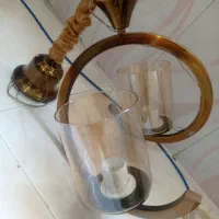 لوستر دو شاخه