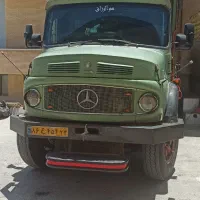 بنز سبز رنگ تک باری