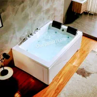 آرامش آبی وان و جکوزی ۲نفره ماساژ قوی
