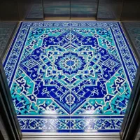 کاشی سنتی هفت رنگ