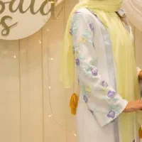 مانتو شلوار مجلسی کار شده