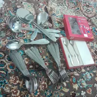 قاشق وچنگال کفگیر کمچلی مرباخوری