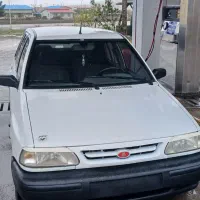 پراید سفید مدل ۹۱ دوگانه  دستی لوازم دار