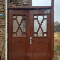 درب ورودی چوبی