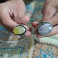 انگشتر نقره اصل|جواهرات|لالجین, |دیوار