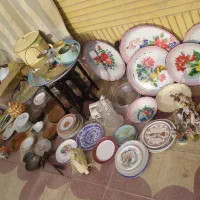 ظروف قدیمی ملامین لعابی و