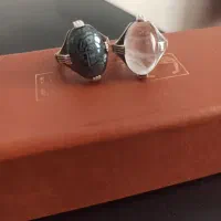 انگشتر حدید حکاکی با نادعلی و دور نجف|جواهرات|رودهن, |دیوار