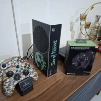 xbox سری S دو دسته درحد آکبند پایه شارژ