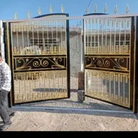 رنگ کاری ورنگ آمیزی درب حیاط و پنجره وساختمان|خدمات پیشه و مهارت|یاسوج, |دیوار