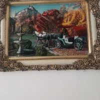 تابلو فرش منظره شیک