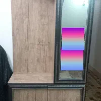 کمد جا آرایشیو کشو دار‌    کمد جا کفشی و جالباسی|جاکفشی، کمد، دراور|آران و بیدگل, |دیوار