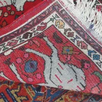 جفت قالیچه متصل بهم دستباف|فرش|دورود, |دیوار