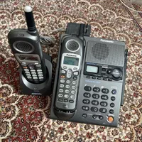 تلفن پاناسونیک ژاپن اصل دو گوشی رنگ طوسی|تلفن رومیزی|تهران, جردن|دیوار