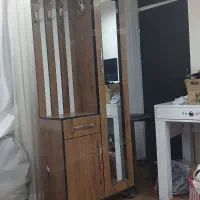 جاکفشی آینه دار و چوب لباسی دار