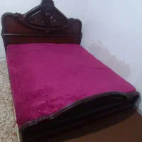 سرویس تخت خواب جنس چوبی|تخت و سرویس خواب|قم, شاه سید علی|دیوار