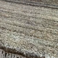 قالیچه سه متری راه راهی طوسی کرم گبه شیراز|گلیم، جاجیم، گبه|تهران, فردوس|دیوار