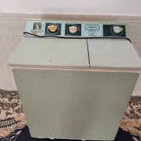 فروش لباسشویی دوقلو رنگ سبز