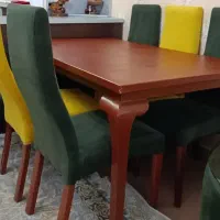 میز وصندلی نهارخوری ۶نفره محکم وسبک