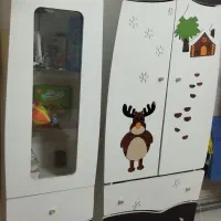 سرویس کمد لباس وکمد ویترین وتخت نوجوان