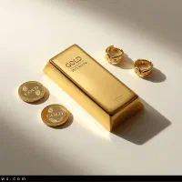 گوشواره حلقه ای و پلاک