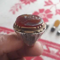 انگشتر نقره عتیقه|جواهرات|بم, |دیوار