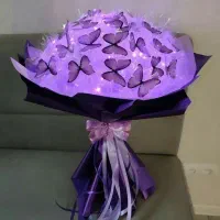 دسته گل پروانهای شیک و خاص برای مناسبتها