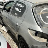 ۲۰۶ تصادفی مدل ۸۴|خودرو سواری و وانت|تهران, وردآورد|دیوار