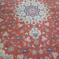 فرش دستبافت (اردکان) جفت ۶ متری طرح شکوفه|فرش|همدان, |دیوار