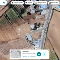 زمین 1400 متری ابتدای نهرمیان