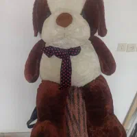 این عروسک خرس زیباجنس خوب  بفروش میرسد