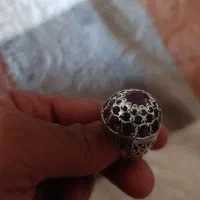 انگشترجواهرباسنگ یاقوت معدنی