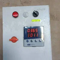 مشعل و تابلو کنترل اتوماتیک کوره زغال