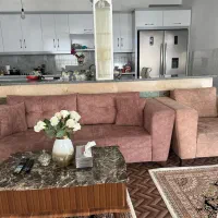 مبل هشت نفره ترکیه با بدنه محکم و جلو مبلی ها