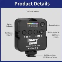 نور ثابت جی ماری مدل FM-69RGB شارژی RGB|دوربین عکاسی و فیلمبرداری|شیراز, فخرآباد (دروازه کازرون)|دیوار