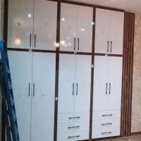 کمد دیواری تخت تاشو جاکفشی اشکاف کمددیواری کابینت