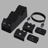 دسته XBOX طرح ویژه ۲۰ سالگی به همراه پایه شارژر|کنسول، بازی ویدئویی و آنلاین|رشت, باهنر|دیوار