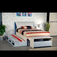 سرویس خواب نوجوان برند سنا چوب|تخت و سرویس خواب|کرمانشاه, |دیوار